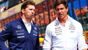 Toto Wolff shares insight into 'lucky bastard' message to James Vowles