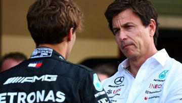 Toto Wolff makes 'lucky' Mercedes claim over George Russell