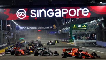 Schedule for the F1 2022 Singapore Grand Prix