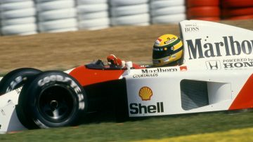 Bijzondere F1-helm Senna voor recordbedrag geveild