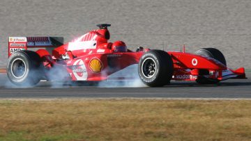 Rossi klopt met Ferrari op F1-deur, Schumacher gelooft zijn ogen niet