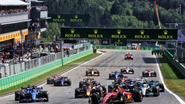 Verstappen cruises to dominant Belgian GP win as Leclerc only sixth