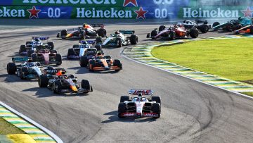 Aangepaste startopstelling Formule 1 GP Brazilië 2022 na meerdere straffen