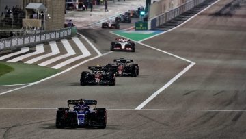 Startopstelling Formule 1 GP Bahrein 2023