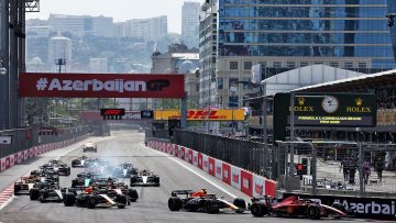 Start time for 2024 F1 Azerbaijan Grand Prix today