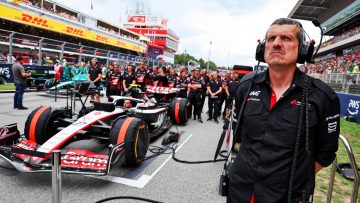 Why has Steiner departed Haas