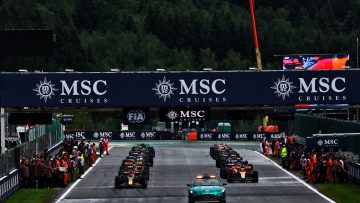 What time does the 2023 F1 Belgian Grand Prix start today?