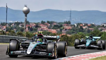 Start time for 2024 F1 Hungarian Grand Prix today