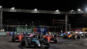 Start time for the 2025 F1 Las Vegas GP - Time schedule