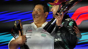 Key Mercedes sponsor CEO issues apology after Singapore celebration
