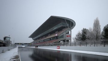 Let it snow! Formula 1 circuits covered in snow