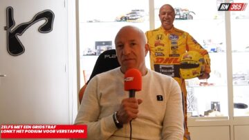 Coronel: "Zelfs van achteraan kan Verstappen op het podium komen"