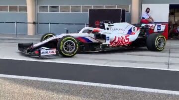 Video: Haas F1 toont eerste beelden nieuwe bolide tijdens shakedown