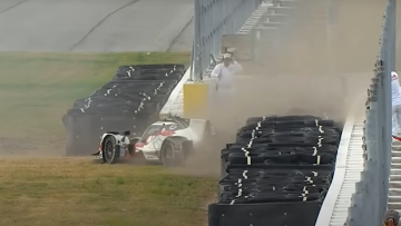 Daytona crash