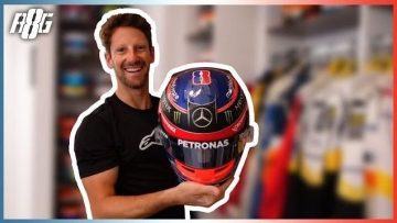 Grosjean onthult Mercedes-helm voor F1-afscheid: "Iedereen vraagt ernaar"