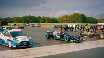 Video: F1-wagen verrassend geklopt door WRC-auto in eerste meters ultieme dragrace