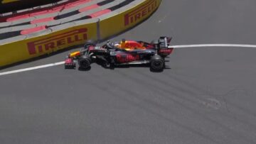 Video: Einde oefening voor Verstappen na crash in derde training GP Azerbeidzjan