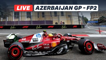 LIVE: Reaction as Hamilton sets blistering Baku FP2 pace as Norris crashes