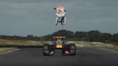 BMX over Red Bull