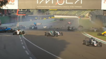 Crash F4 Imola