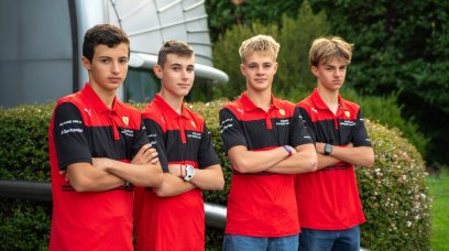 Rene Lammers Ferrari Driver Academy Scouting Camp