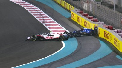 Schumacher Latifi crash Abu Dhabi