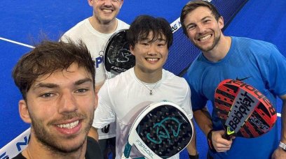 Tsunoda & Gasly Padel