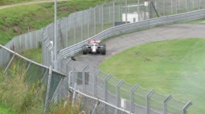 Haas F1 testcrash screenshot