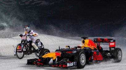 Verstappen Icespeedway