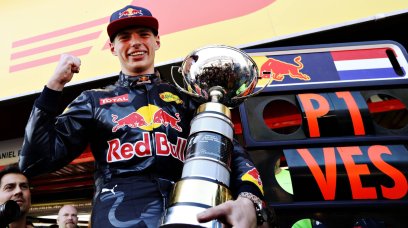 Verstappen Spanje 2016