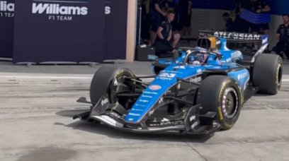 Williams bahrein screenshot
