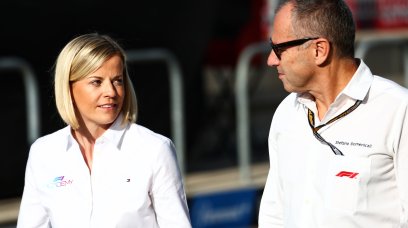Susie Wolff Stefano Domenicali