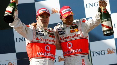 Alonso Hamilton 2007