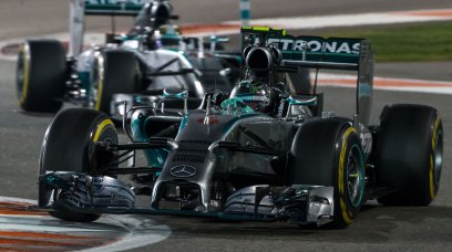 Rosberg Hamilton 2014 Abu Dhabi