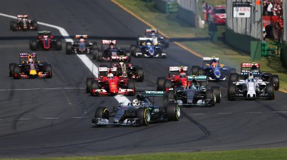 Melbourne gp start 2015