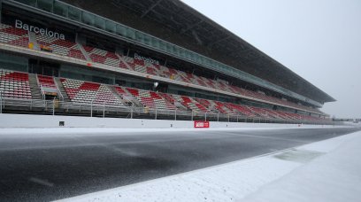 Barcelona test snow 2018