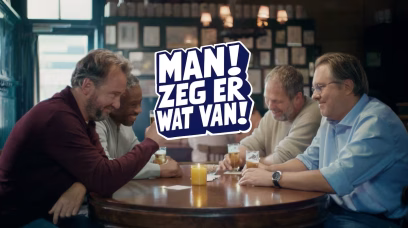 Campagne man zeg er wat van nu ook in delftse horeca