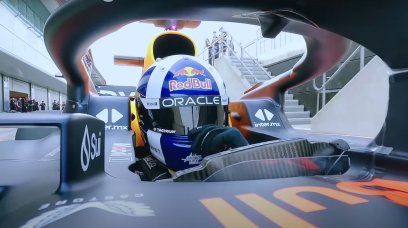 Coutlhard red Bull test