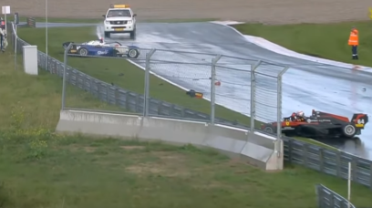 Zandvoort FRECA crash 2023