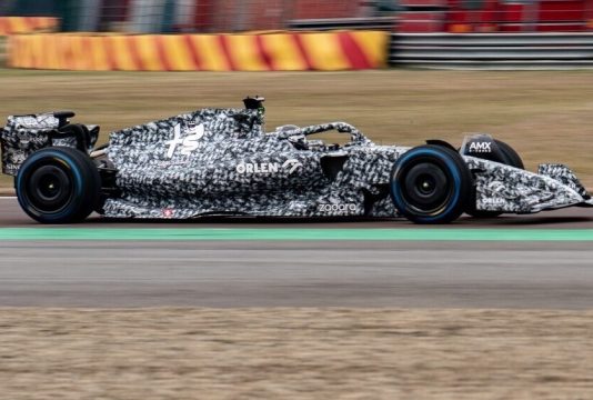 Alfa camoflauge test at Fiorano