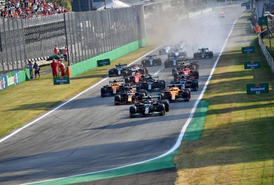 Start sprint race monza