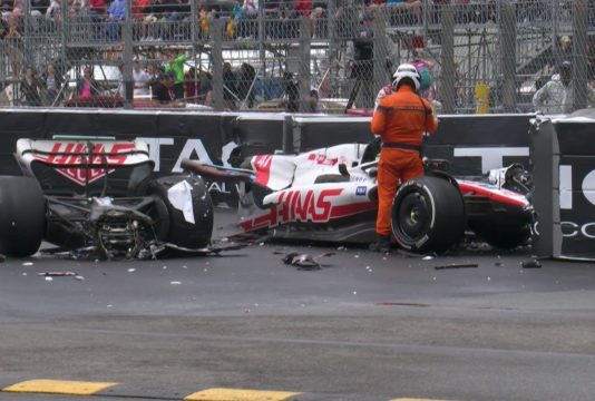 Schumacher crash Monaco