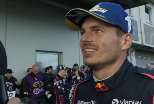 Verstappen quote screenshot NLS