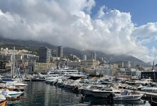 Monaco clouds