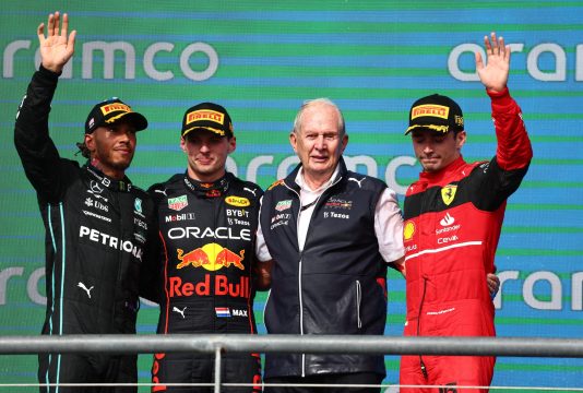 Podium US GP 2022
