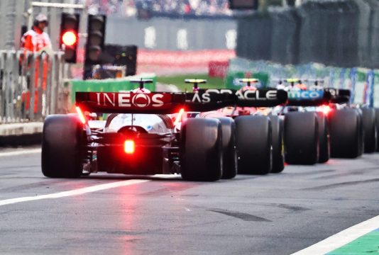 Mexico pitlane
