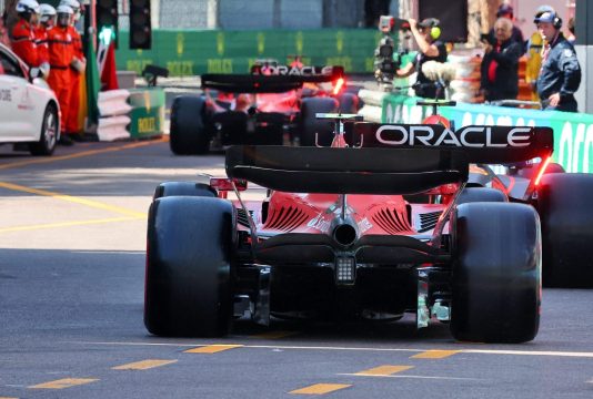 Pitlane exit Monaco