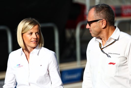 Susie Wolff Stefano Domenicali