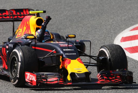 Verstappen Spanje 2016