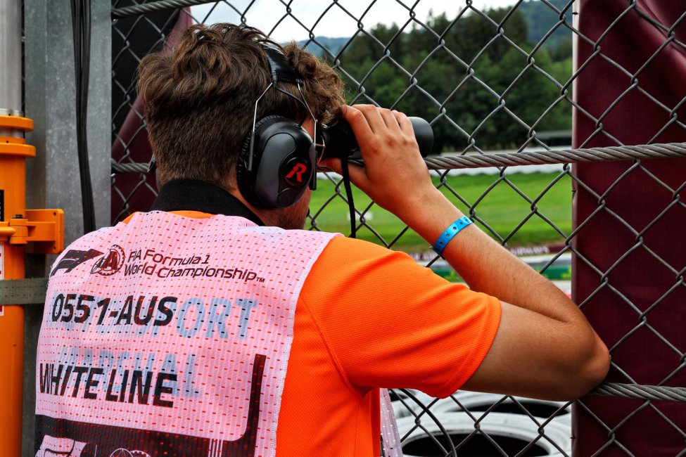 F1 Oostenrijk 2023 track limit spotter